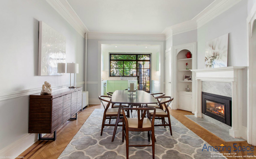 Midcentury modern dining room